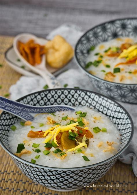 Breakfast World Rezepte Congee Reisporridge Aus Hongkong