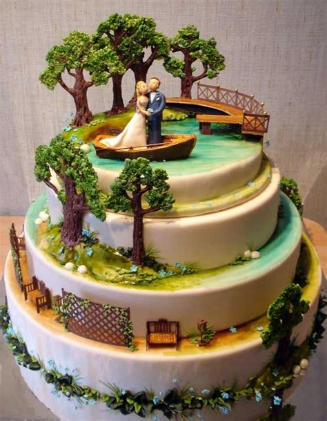 The Most Beautiful Wedding Cakes 35 Pics