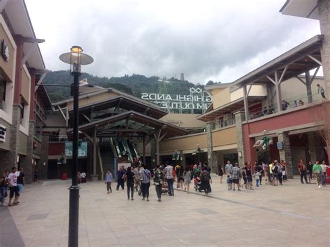 The bridge connecting the two building is on level g. Nadra Travel & Living: Genting Highlands Premium Outlets Opens