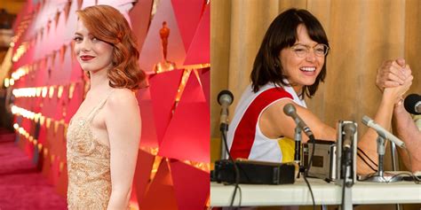 Emma Stone Put On Pounds Of Muscle To Play Billie Jean King In Battle Of The Sexes SELF