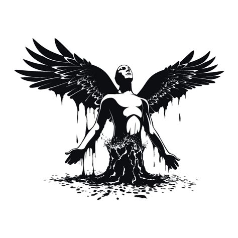 Fallen Angel Lucifer Clip Art Fallen Png Download 650650 Free