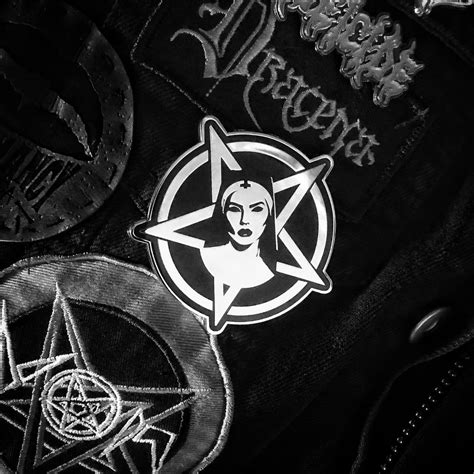Okkultist Official Satanic Nun Enamel Pin