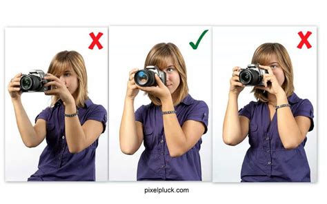 how to hold the camera properly photography tips