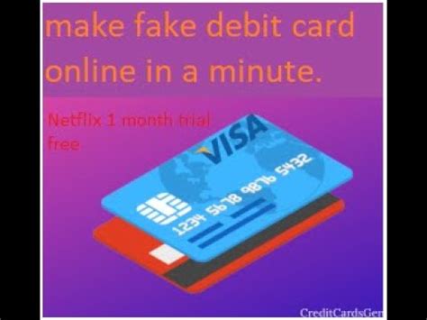 This makes argos card very similar to other regular credit cards. Make Fake credit card online | for trial payment - YouTube