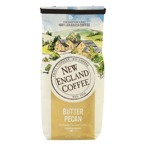 Save On New England Coffee Medium Roast Butter Pecan Ground Order