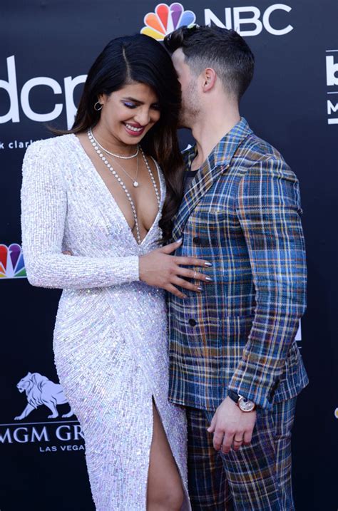 Nick jonas and priyanka chopra celebrated the holiday while covered in colorful powders, which are a part of the celebration. Billboard Music Awards 2019: Priyanka Chopra Packs on PDA With Nick Jonas - Photogallery