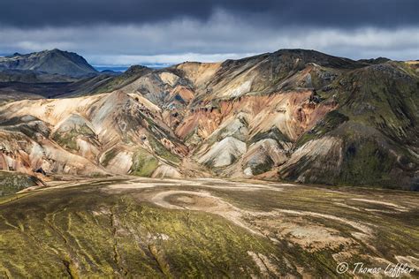 Mountains Of Landmannalaugar View To The Colorful Rhyolite Flickr