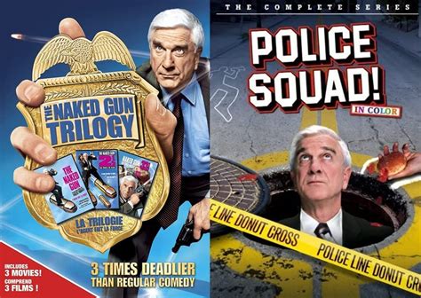 Amazon Com Naked Gun Trilogy Collection Police Squad The Complete Series Leslie Nielsen