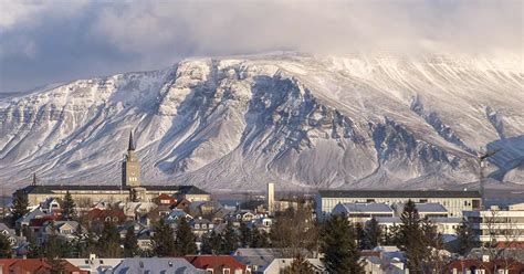 Mount Esja In Iceland