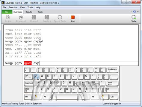 Type faster, train your typing double your typing speed. KeyBlaze Typing Tutor Plus 2.16
