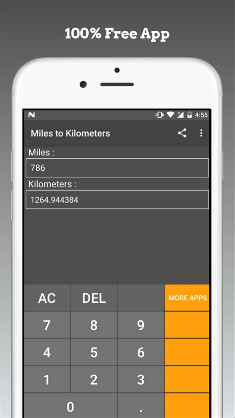 Miles to Kilometers for Android - APK Download