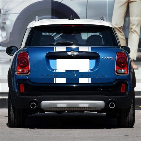 Side Hood Rear Stripes Graphics Decal For Mini Cooper S Countryman F60