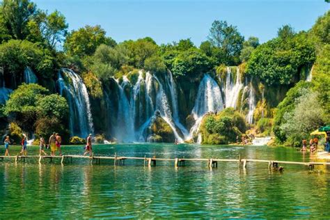 From Split Or Trogir Mostar And Kravica Waterfall Group Tour Getyourguide