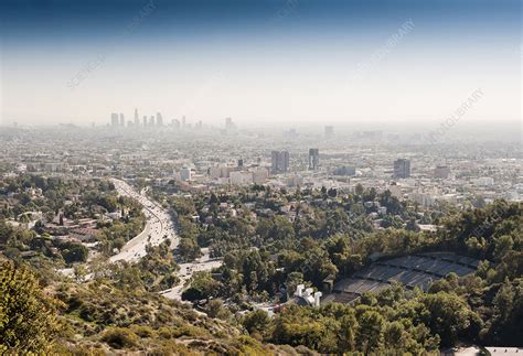 Aerial View Of Los Angeles Stock Image F0057953 Science Photo