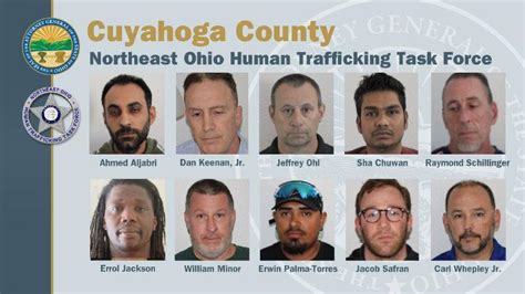 keystone teacher convicted lorain sex offender among 10 men busted in human trafficking sting
