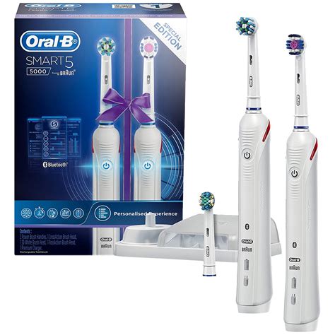 Oral B Smart 5000 Dual Handle Electric Toothbrush Costc