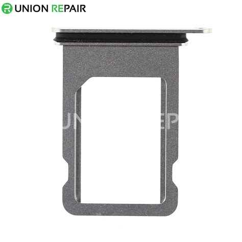 We took 2 paper clips and. Replacement for iPhone X SIM Card Tray - Silver