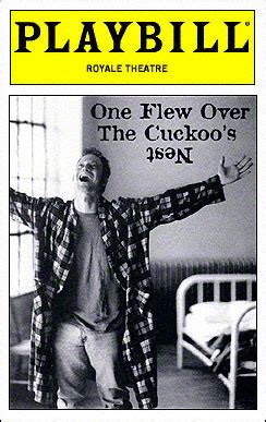 One Flew Over The Cuckoo S Nest Broadway Bernard B Jacobs Theatre Playbill