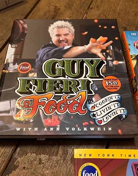 Guy Fieri Cookbook Lot Ebay
