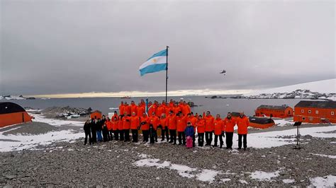 Día De La Antártida Argentina A 118 Años De La Primera Vez Que Flameó La Bandera En La Patria
