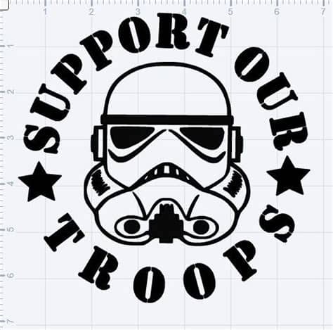 Just click on the symbol to get more information such as stars symbol unicode. Support Our Troops / Star Wars Storm by ...