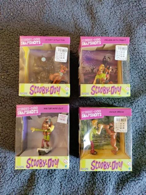 SCOOBY DOO SNAPSHOTS Shaggy PVC Cartoon Network Toy Figures NIB NEW Lot Of PicClick