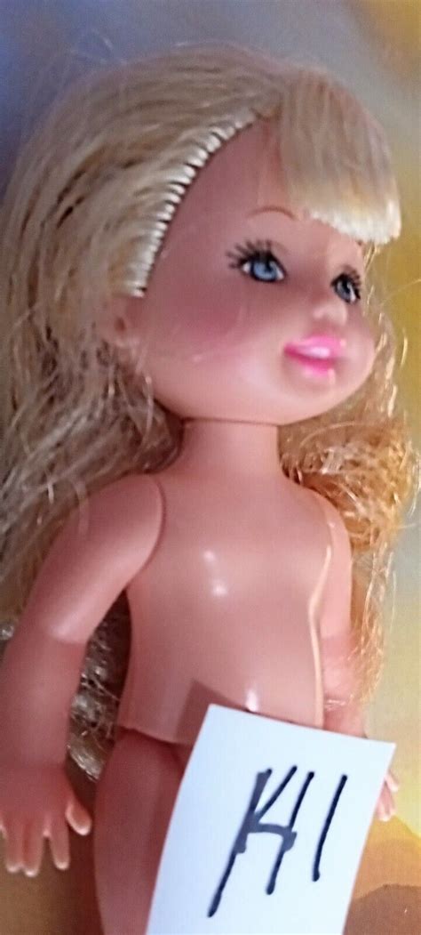 Kelly Small Doll Clothes Naked Kelly Doll Plat Blonde Blue New