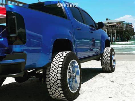 2020 Chevrolet Colorado With 20x12 55 Hostile Jigsaw And 33125r20