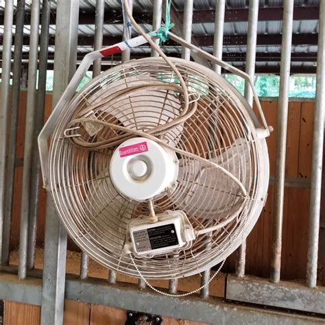 Here at industrial fans direct, we offer several different types of barn fans that can help you maintain the air. Fire Prevention: Are Fans Safe in a Horse Barn? - The Horse