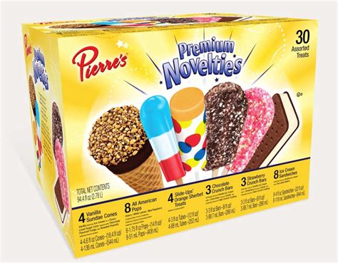 Pierres Novelty Club Pack 30 Novelties Products Pierres Ice Cream