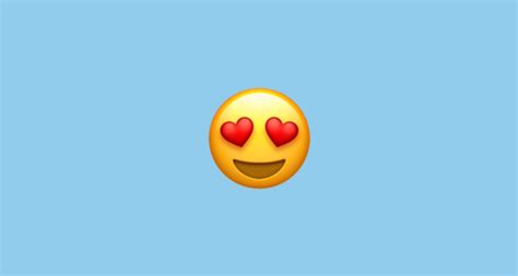 Something or someone especially dear. 😍 Smiling Face with Heart-Eyes Emoji on Apple iOS 10.3
