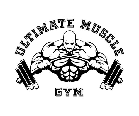 Check Out This Bold Serious Building Logo Design For Ultimate Muscle