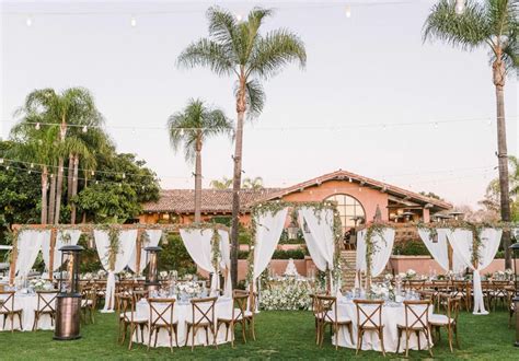 Rancho Valencia Resort And Spa Rancho Santa Fe Ca Wedding Venue