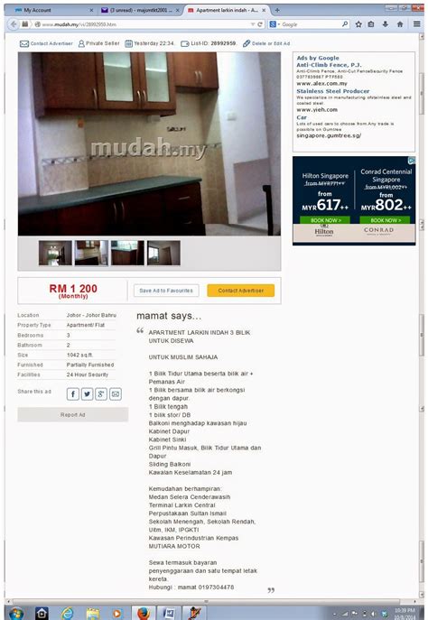 Rumah sewa johor bahru, johor bahru. Rumah Untuk Di Sewa Johor Bahru 2015 - Dirumahmalay