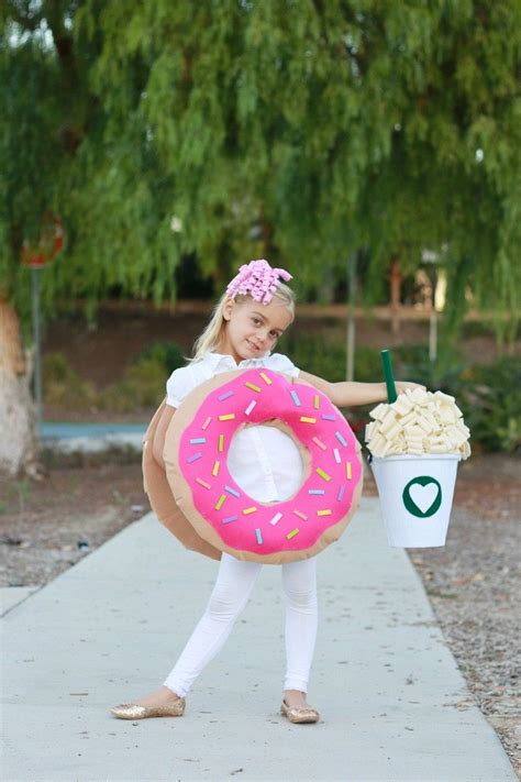 Plus, this is a super easy onesie. Coffee & Donut Costume - A Thoughtful Place | Donut halloween costume, Donut costume, Diy ...