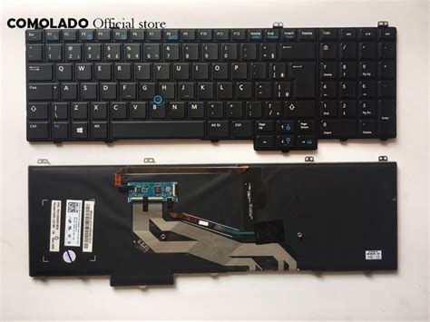 Br Brazil Backlit Keyboard For Dell Latitude 15 5000 E5540 Series Black