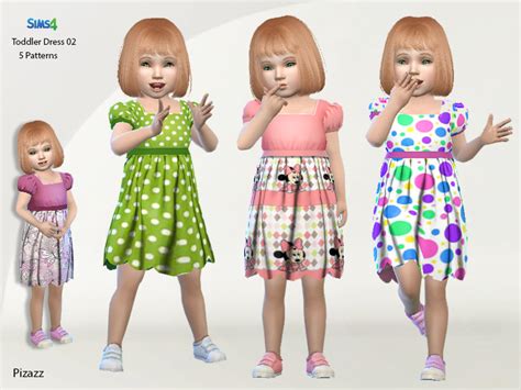 The Sims Resource Toddler Dress 02