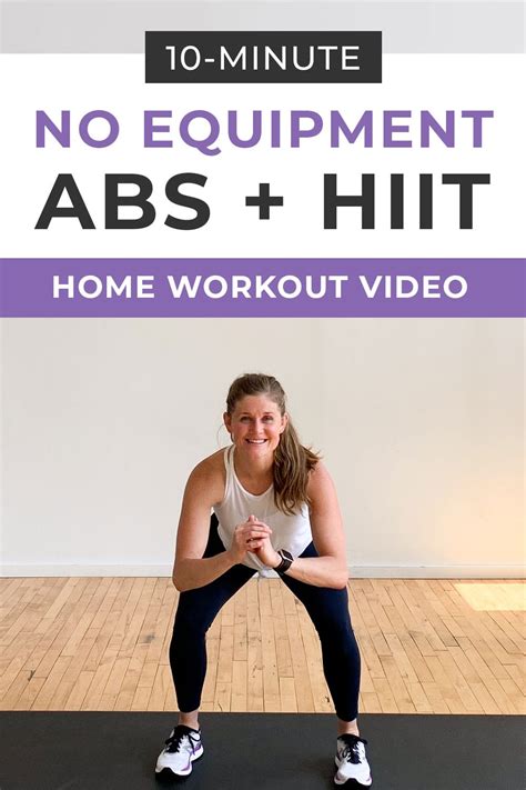 Minute Cardio And Abs Workout Video Nourish Move Love