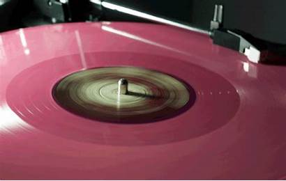Vinyl Pink Spinning Gifs Record Fast Player