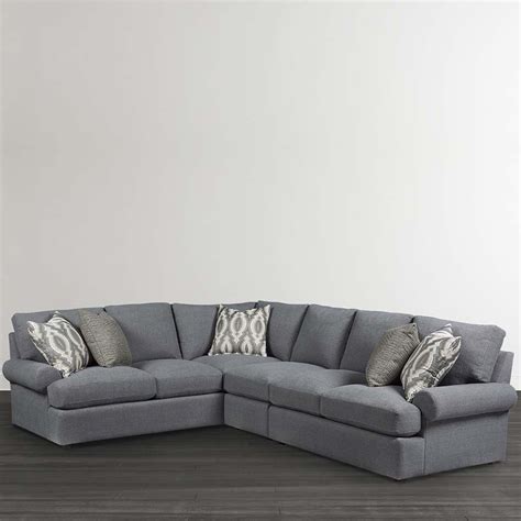 Bassett 2607 Lsectl Sutton Large L Shaped Sectional Discount Furniture
