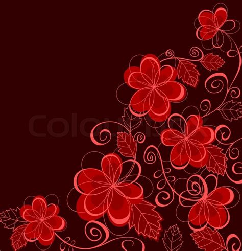 Wedding invitation card background vectors (151,062). Colorful abstract floral background ... | Stock Vector | Colourbox