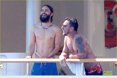 Jared Leto Makes A Big Splash By Going Shirtless In Italy Photo 3166849 Jared Leto