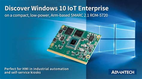 Software Release Windows 10 Iot Enterprise Is Available On Advantech