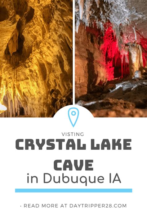 Crystal Lake Cave In Dubuque Ia A Show Cave Worth Visiting Iowa Road