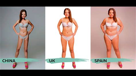 18カ国のデザイナーが同じ女性の写真を最も理想的な体型に加工した写真シリーズ「perceptions Of Perfection」 Dna