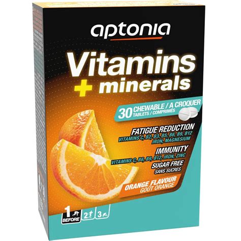 Integratore Alimentare Compresse Vitamine E Minerali Arancia X30