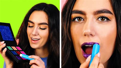 35 Incredible Makeup Hacks You Can Try 5 Minute Recipes For Girls Youtube