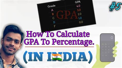 How To Calculate Gpa Into Percentage Gpa To Percentage In Hindi