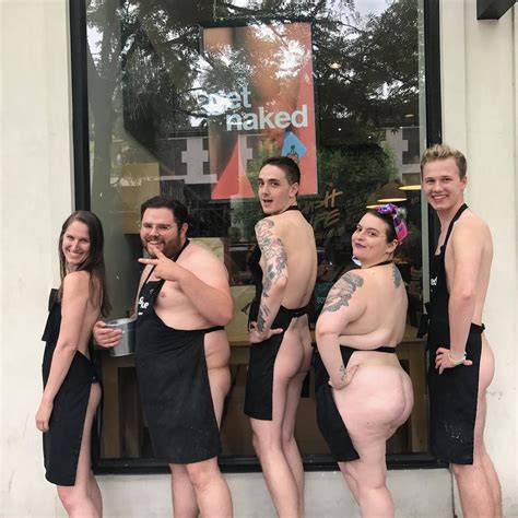 Come To Work Naked Day Lush Store Various Years Venues Pics