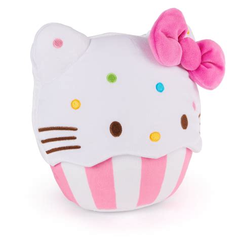 Gund Sanrio Official Hello Kitty Cupcake Plush Camp